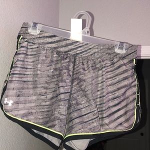 Under Armour running shorts!